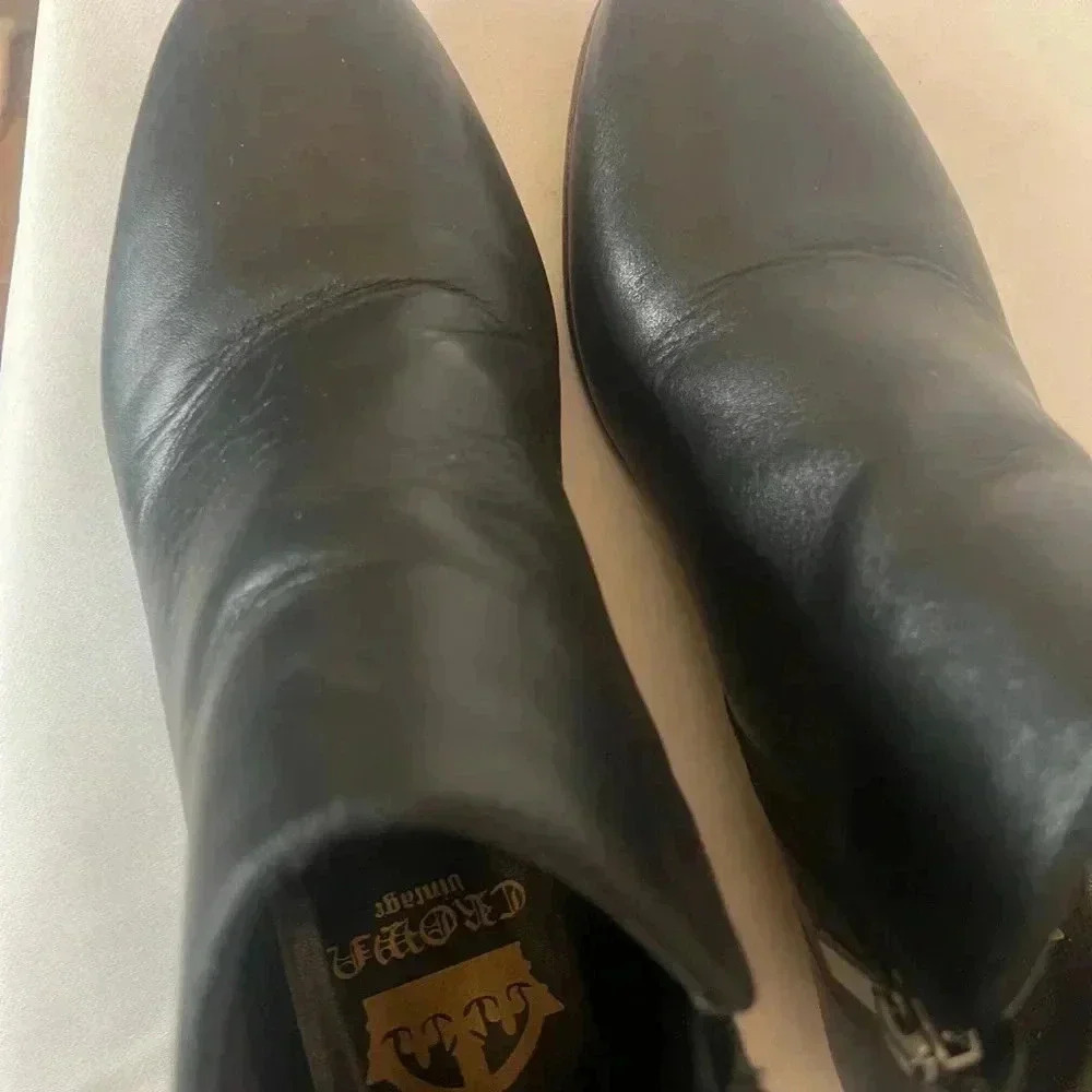 Crown Vintage Tabitha Leather Booties size 7.5 m - Picture 5 of 7